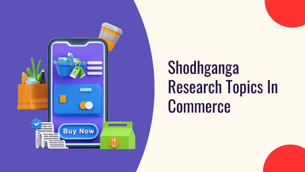 Shodhganga Research Topics In Commerce