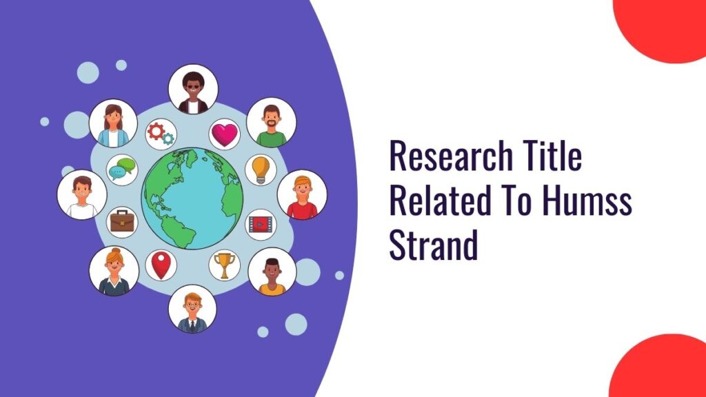 Research Title Related To Humss Strand